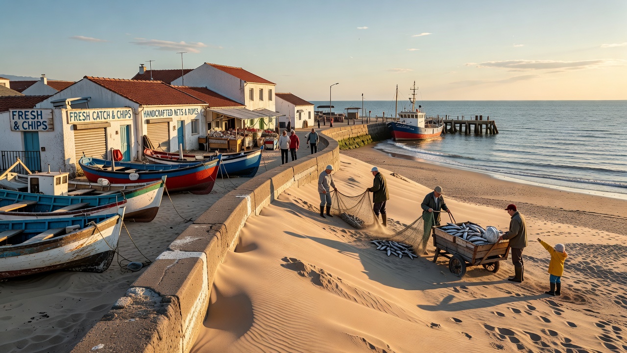 Shifting Sands: How Environmental Factors Shape Economic Activities in Portside Villages